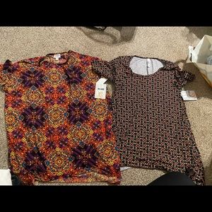 LuLaRoe lot- 2 Irmas XS and 2 leggings OS